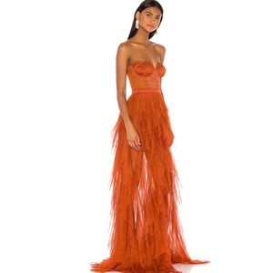 Revolve Bustier Gown